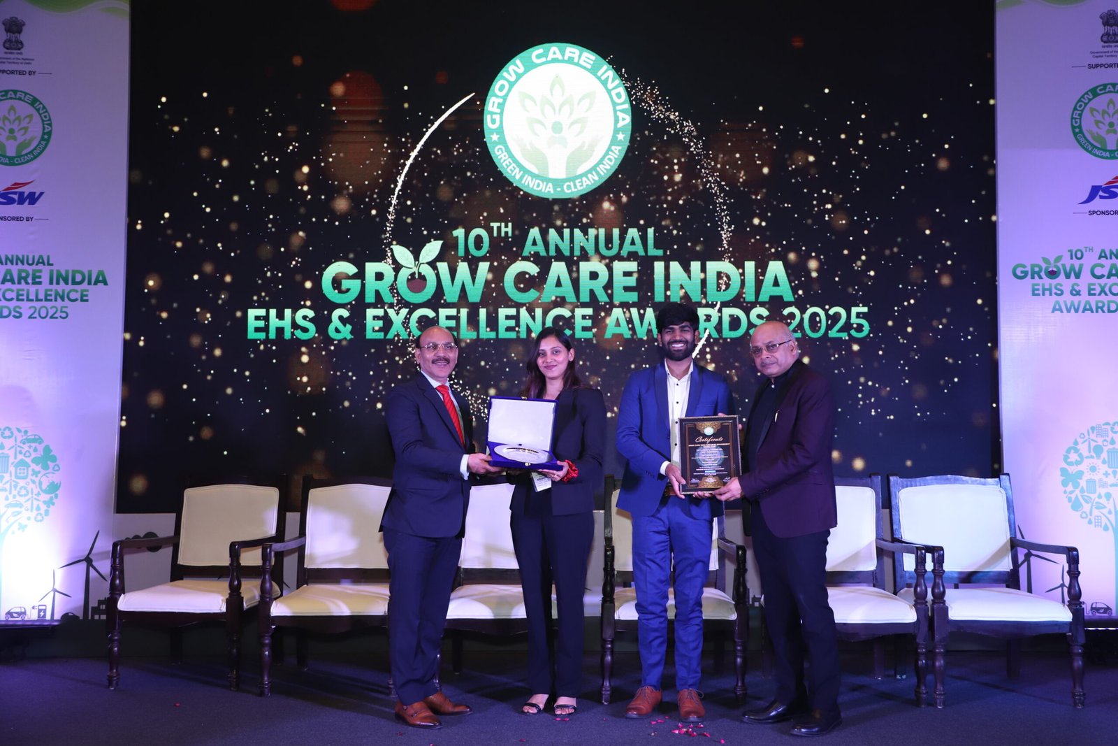 Grow Care India Excellence Awards at Roseate House